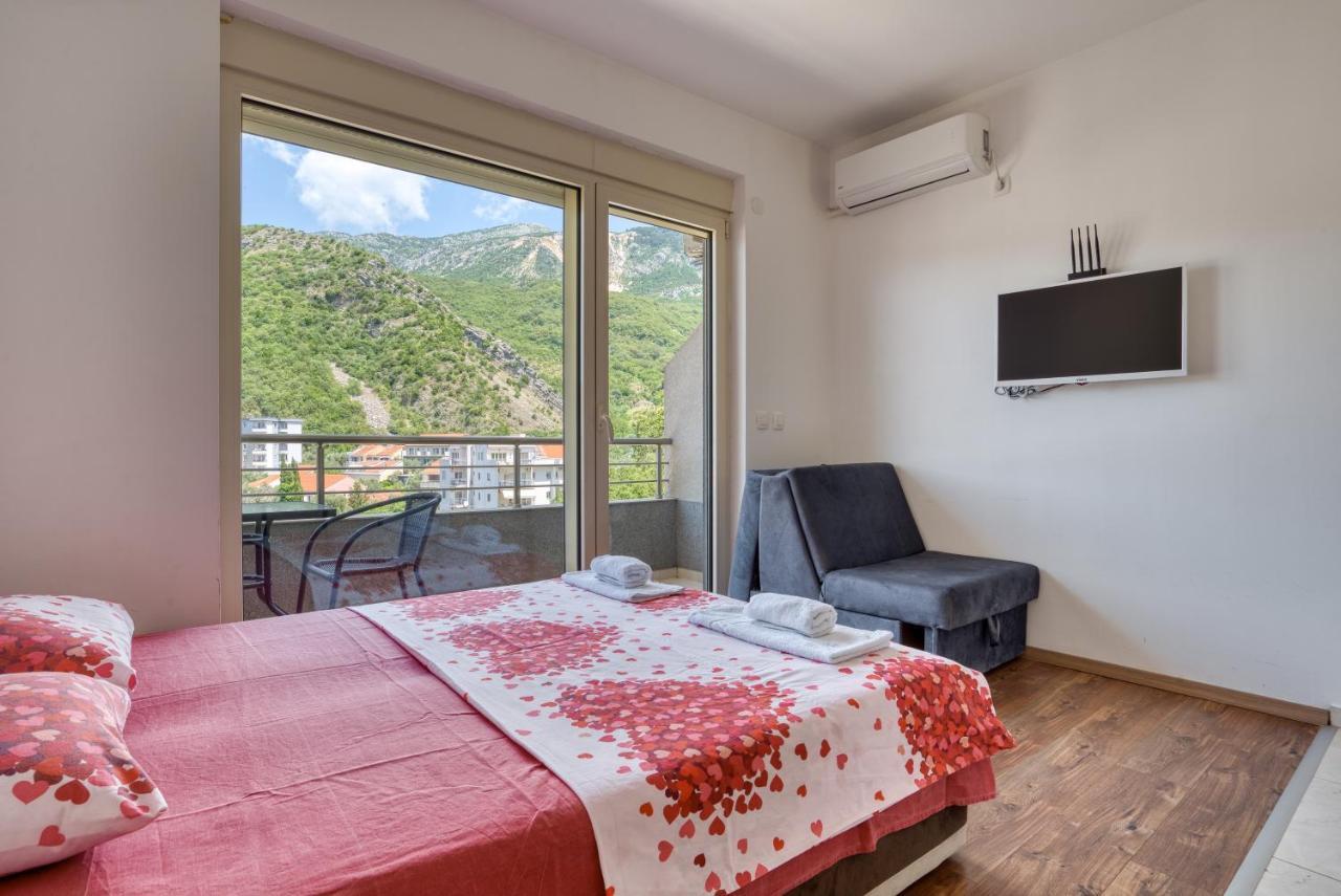 Apartmani Cukic Rafailovici Budva Bagian luar foto